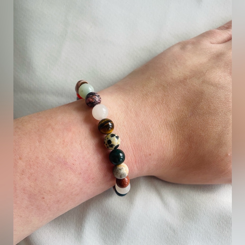 Handmade Mixed Gemstone Bracelet